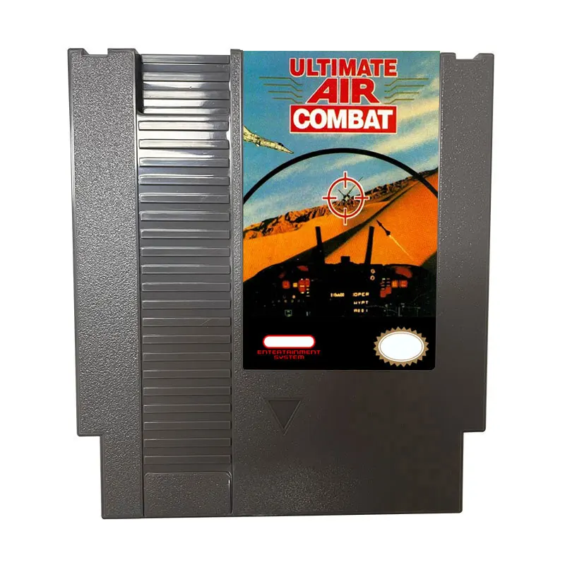 Игровой картридж Ultimate-air-combat с 72 контактами Для 8-битных игровых консолей NES NTSC и PAl Изображение 0
