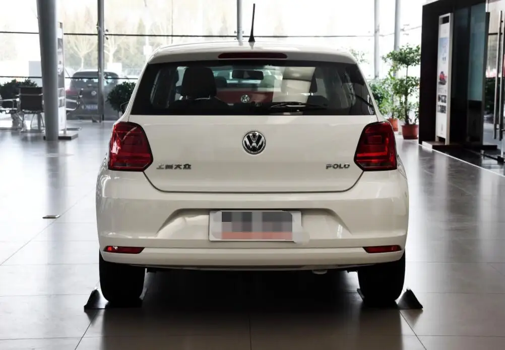 Использование Для Volkswagen VW Polo 2014-2017 Прозрачная Крышка Фары Абажур Задней фары Корпус Абажура Объектива Изображение 3
