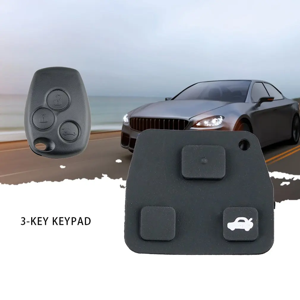 Мини-чехол для дистанционного ключа Toyota, резиновая накладка для 2 или 3-кнопочного брелока, чехол для ремонта Yaris Corolla Avensis Изображение 2